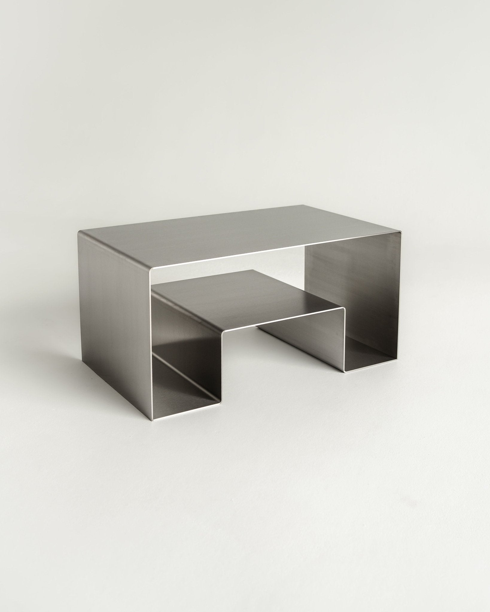 SOFATISCH AUS STAHL UPPSALA - Acier Studio